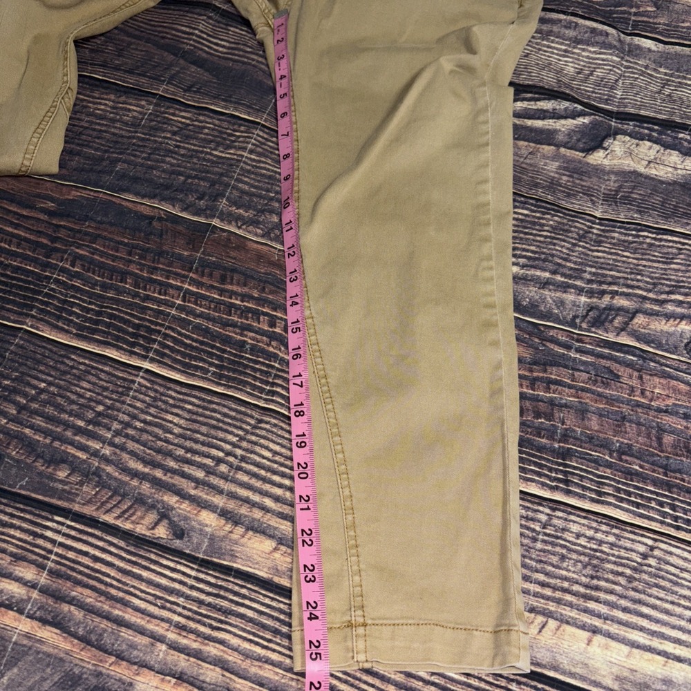 Free People Womens Tan Classic Tapered Leg  Casual Chino Pants Size 8 - Picture 6 of 8